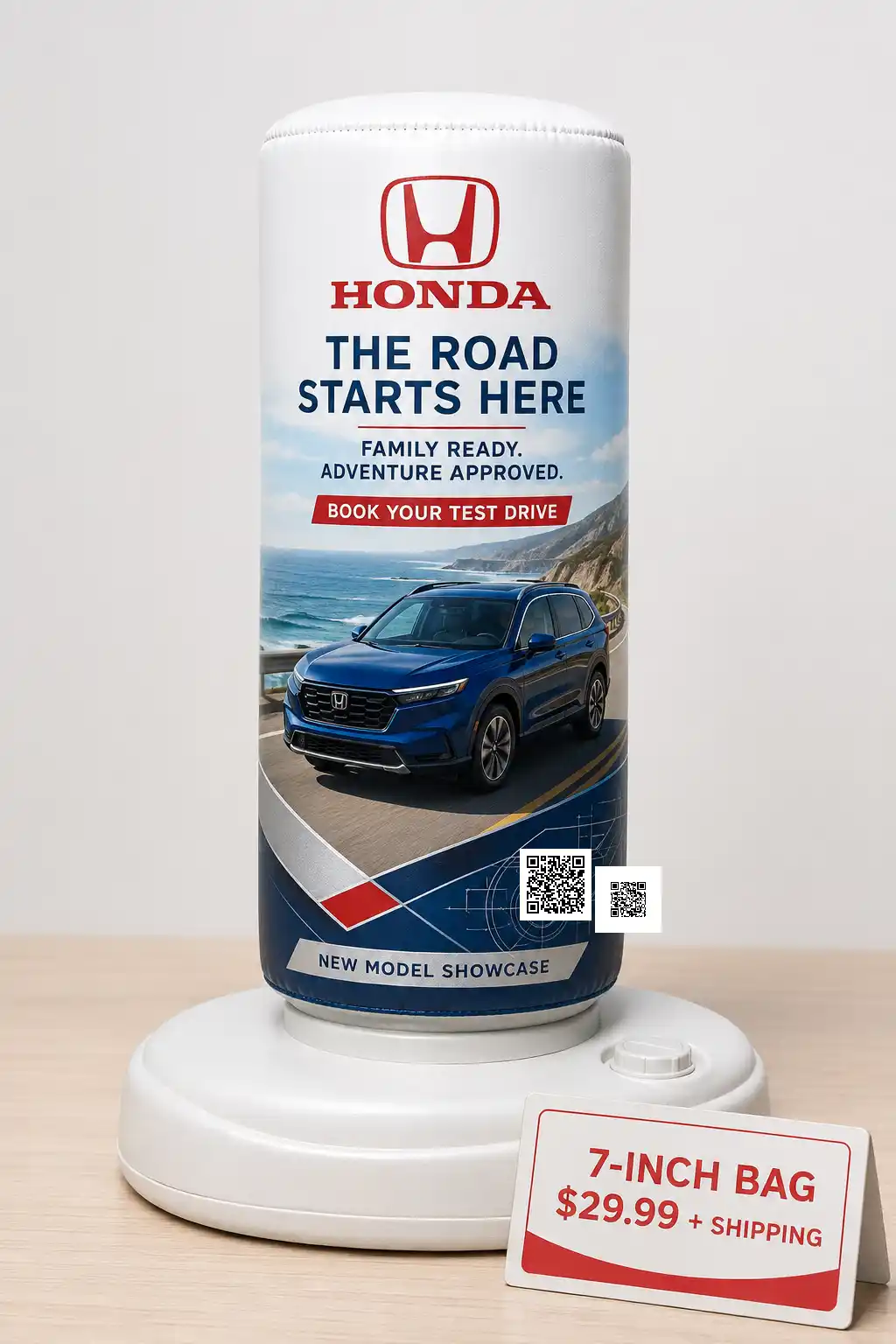honda road starts here bag