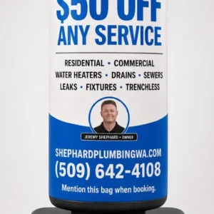 shephard plumbing services bag