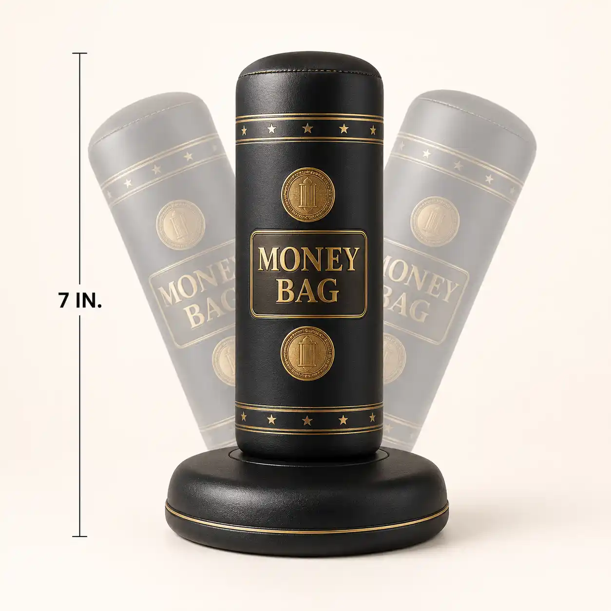 us currency moneybag 7 inch